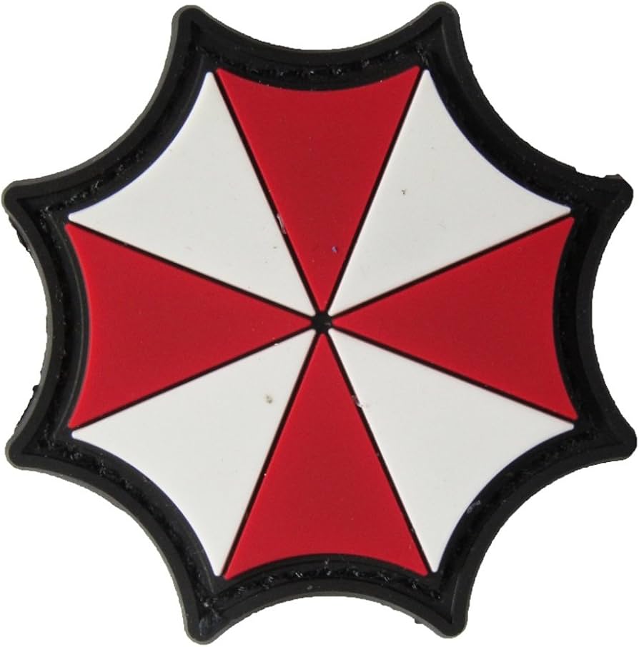 Amazon.co.jp: ベルクロワッペン PVC バイオハザード アンブレラ